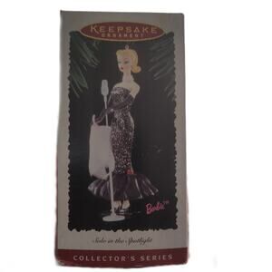 Hallmark Keepsake Ornament Collector Series Barbie Solo in the Spotlight Xmas
